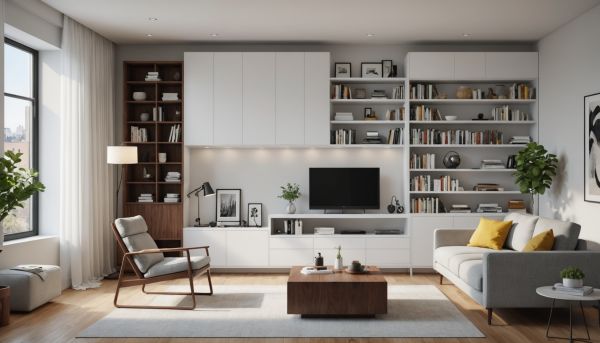 Meubles gain de place interieur moderne