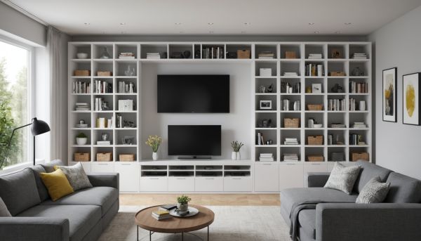 Organisation interieure gain de place optimal