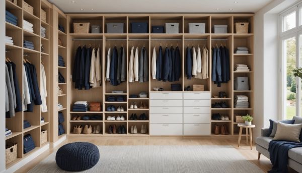 Organisation vetements saisonniers penderie optimale