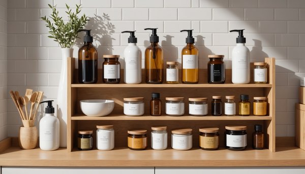 Comment ranger écologiquement vos produits ménagers et cosmétiques